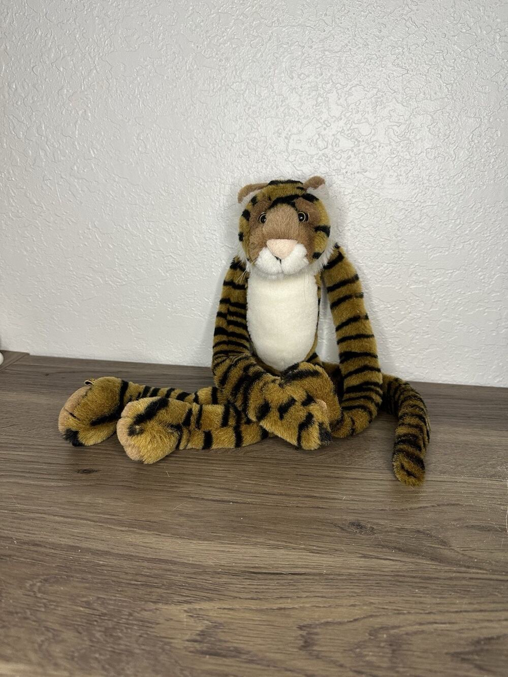 Wild Republic Plush Tiger Long Legs Limbs Hugger K&M International 1999 Stuffed